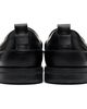 Hugo Hugo Black Leather Crocodile Vamp Loafers - 2