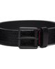 Hugo Hugo Black Leather Embossed Logos Belt - 1