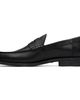 Hugo Hugo Black Leather Penny Trim Loafers - 3