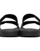 Hugo Hugo Black Logo Double Touch-Closure Straps Sandals - 2