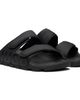 Hugo Hugo Black Logo Double Touch-Closure Straps Sandals - 4