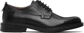 Hugo Hugo Black Logo Tab Leather Derbys