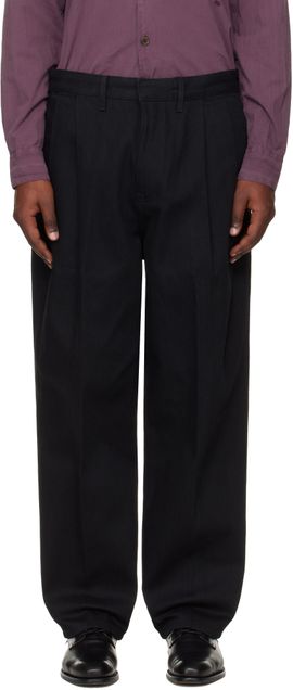 Hugo Hugo Black Relaxed-Fit Jeans