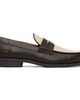 Hugo Hugo Brown Crocodile Vamp Leather Loafers - 1