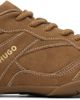 Hugo Hugo Brown Faux-Suede Sneakers - 1