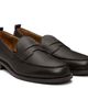 Hugo Hugo Brown Leather Penny Trim Loafers - 4