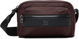 Hugo Hugo Brown Twill Crossbody Bag