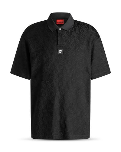 Hugo Hugo Dallovo Short Sleeve Textured Polo Shirt