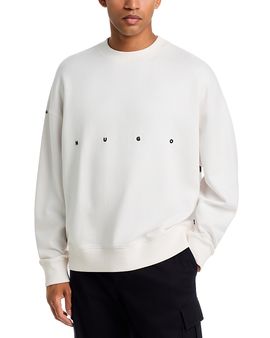 Hugo Hugo Darislong Logo Graphite Cotton Sweatshirt