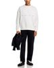 Hugo Hugo Darislong Logo Graphite Cotton Sweatshirt - 2