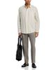 Hugo Hugo Erillo Oversized Fit Kent Collar Stripe Shirt - 2