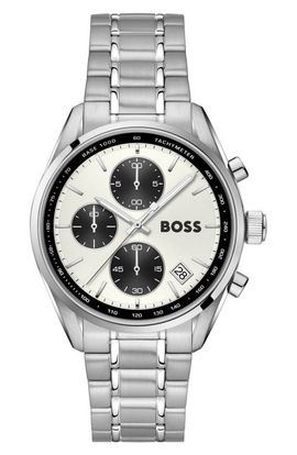 HUGO HUGO Grand Prix Chronograph Bracelet Watch, 38mm
