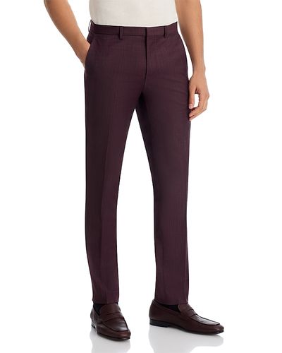 Hugo Hugo Hesten Extra Slim Fit Tic Weave Suit Pants