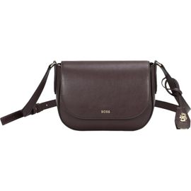 HUGO HUGO Numah Leather Saddle Crossbody Bag