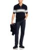 Hugo Hugo Sholton Quarter Zip Stripe Polo Shirt - 2