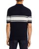 Hugo Hugo Sholton Quarter Zip Stripe Polo Shirt - 3