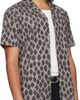 Hugo Hugo Taupe Camp Collar Shirt - 2