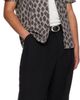 Hugo Hugo Taupe Camp Collar Shirt - 4