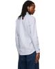 Hugo Hugo White & Blue Slim-Fit Oxford Cotton Shirt - 3