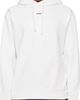Hugo Hugo White Relaxed-Fit Logo Print Hoodie - 1