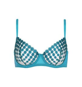 Huit Huit Deco dots Lace Underwire Bra