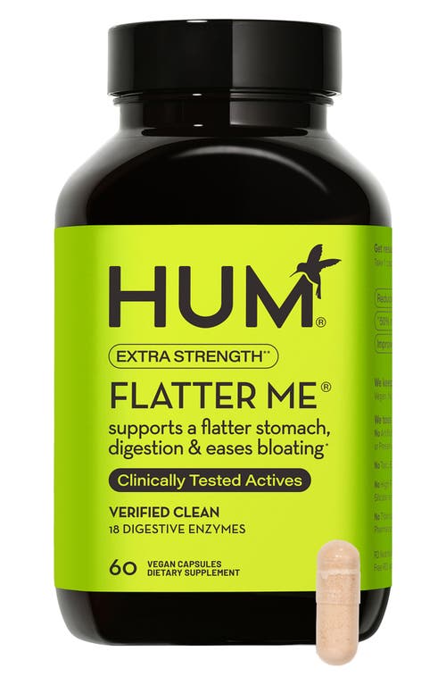 Hum Flavours Hum Nutrition - Flatter Me™ Extra Strength Digestive Enzyme Supplement