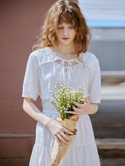 HUNCH Double Strap Flare Maxi Dress