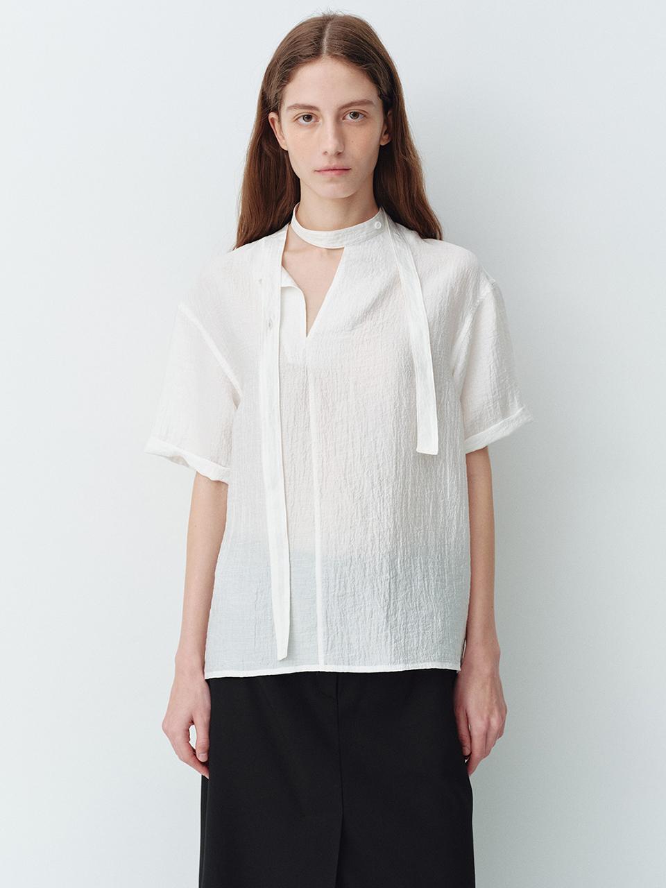 HUNCH Tie Point Blouse