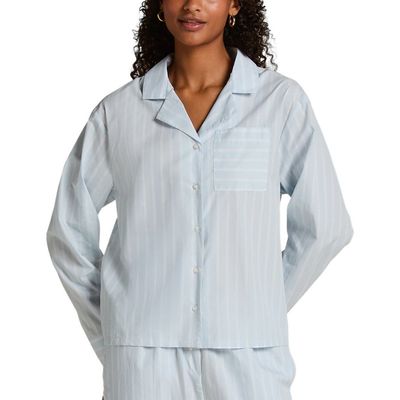 Hunkemöller Hunkemöller Woven Cotton Stripe Jacket