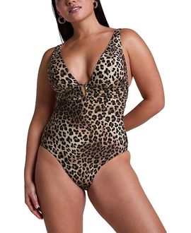 Hunkemoller Hunkemoller Luxe Animalia Shaping Bathing Suit