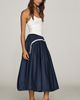 Hunter Bell Allegra Cotton Midi Skirt - 1