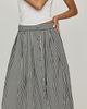 Hunter Bell Eva Linen Midi Skirt - 2