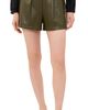 Hunter Bell Hunter Bell Ashton Faux Leather Shorts Pinegrove - 1