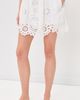 Hunter Bell Hunter Bell Corinne Mini Skirt White - 2