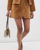 Hunter Bell Hunter Bell Dottie Suede Skirt Saddle - 2