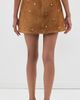 Hunter Bell Hunter Bell Dottie Suede Skirt Saddle - 3
