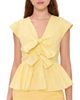 Hunter Bell Hunter Bell Everly Top Lemon Meringue - 1
