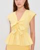 Hunter Bell Hunter Bell Everly Top Lemon Meringue - 2
