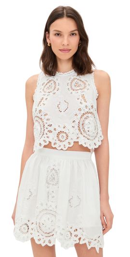 Hunter Bell Hunter Bell Francesca Top White