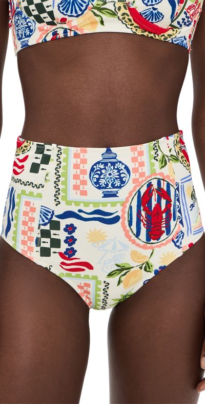 Hunter Bell Hunter Bell Swim Bikini Bottoms Coastal Conversation