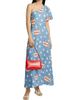 Hunter Bell Women's Carmen One-Shoulder Linen-Blend Maxi Dress - 3