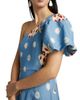 Hunter Bell Women's Carmen One-Shoulder Linen-Blend Maxi Dress - 6