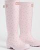 Hunter Boots Hunter Boots Hunter x LoveShackFancy Original Tall Back Adjustable Boots Light Pink 681 - 6