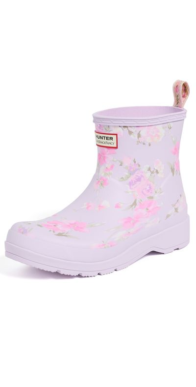 Hunter Boots Hunter Boots Hunter x LoveShackFancy Play Short Rain Boots Light Purple 530