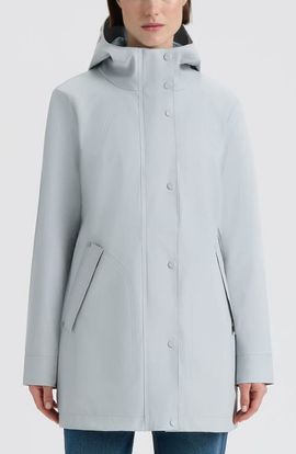 Hunter Hunter Acacia Rubberized Water-Repellent Rain Jacket