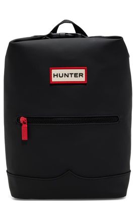 Hunter Hunter Mini Top Clip Faux Leather Backpack