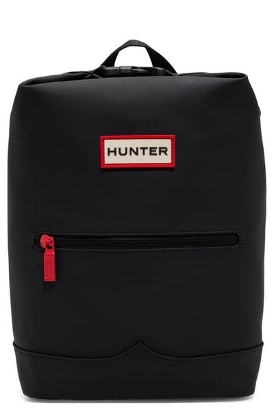 Hunter Hunter Mini Top Clip Faux Leather Backpack