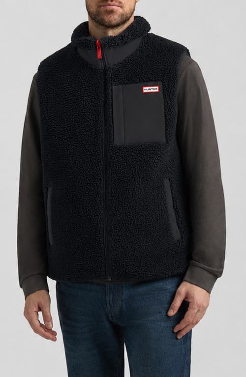 Hunter Hunter Noah Faux Shearling Vest