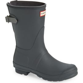 Hunter Hunter Original Short Back Adjustable Rain Boot