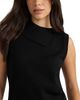 Hunter Hunter Sleeveless Asymmetric Collar Sweater - 5